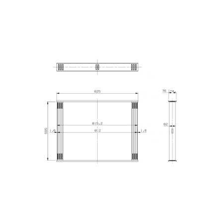 Radiateur d'air intercooler pour Renault truck