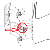 Arrêtoir D/G pour Renault 7482181187