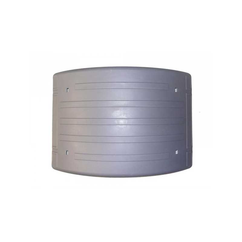 Calotte d'aile rainurée