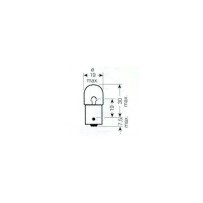 Ampoule 24V 5W Graisseur