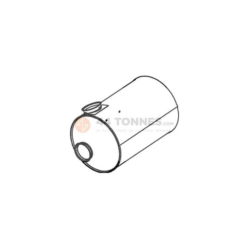 Silencieux échappement pour Renault Magnum / Premium / Kerax