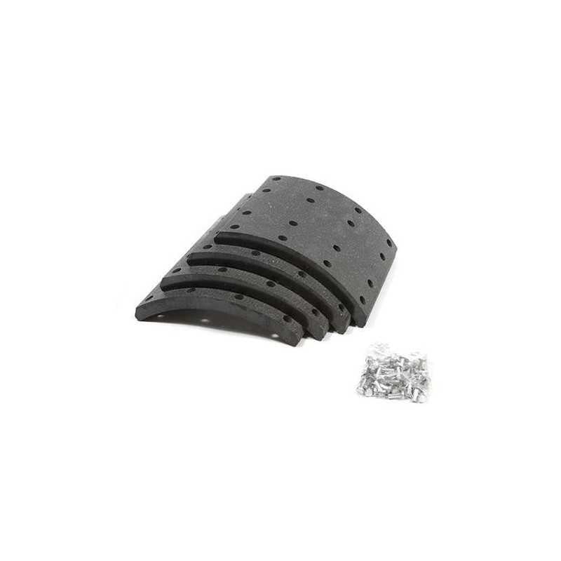 Kit de garnitures de frein à tambour, kit essieu