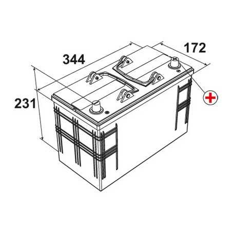 Batterie 105AH 830(EN)