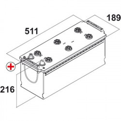 Batterie 135AH 800(EN)