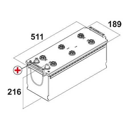 Batterie 135AH 800(EN)