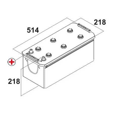 Batterie 180AH 1100(EN)