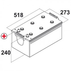 Batterie 225AH 1200(EN)
