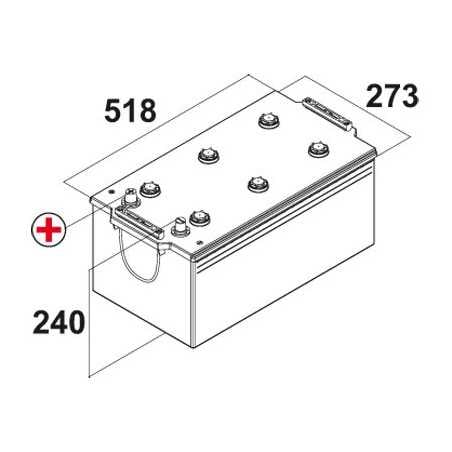 Batterie 225AH 1200(EN)