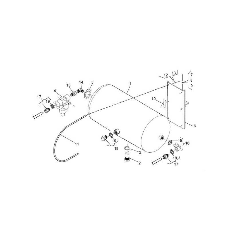 Reservoir air 30 litres pour Renault