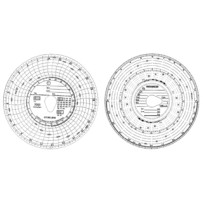 Kit de disque de tachygraphe, 1 journée avec vitesse de rotation