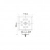 Phare de travail LED Carré 1900 Lumen
