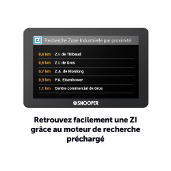 GPS Ecran 7" Snooper PL6200