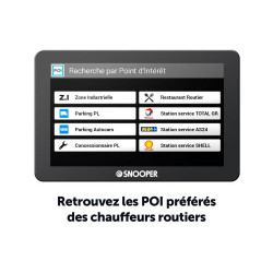 GPS Ecran 7" Snooper PL6200