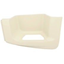 Caisson d'emmarchement, gauche, blanc
