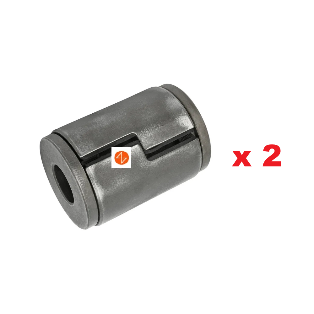 Lot de 2 silentblocs de lame de ressort avant pour Daf
