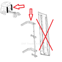 la fixation du volet arr droir de cabine de votre daf est sur 44tonnes.com