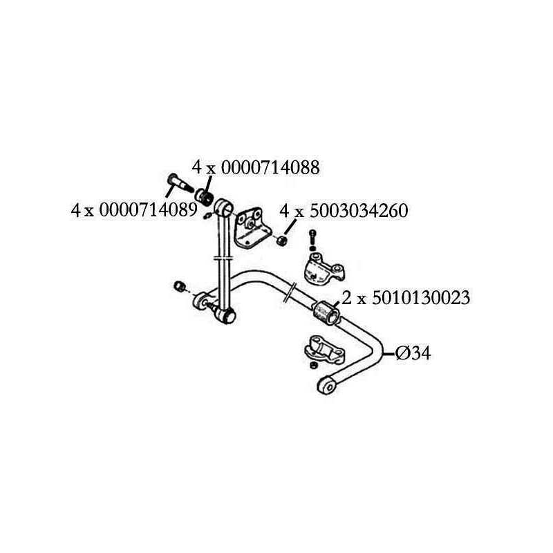 Kit de barre stabilisatrice