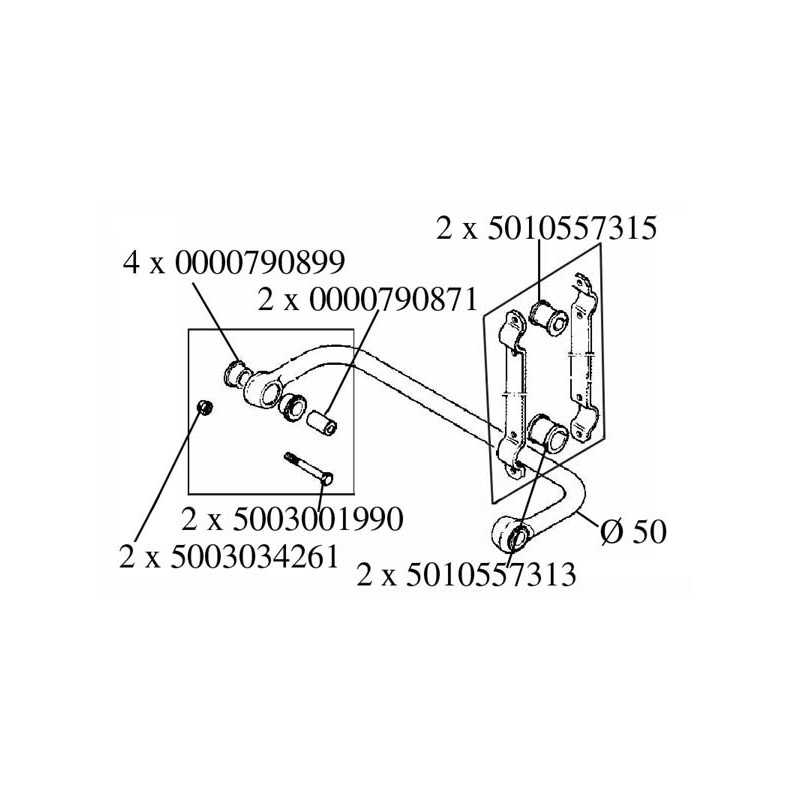 Kit de barre stabilisatrice