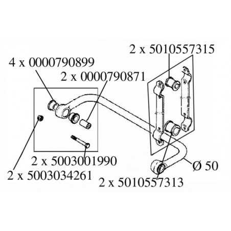 Kit de barre stabilisatrice