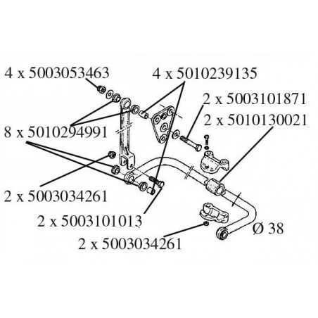 Kit de barre stabilisatrice