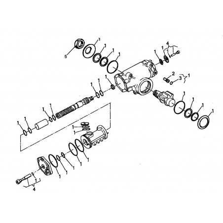 Pochette de joints boitier de direction