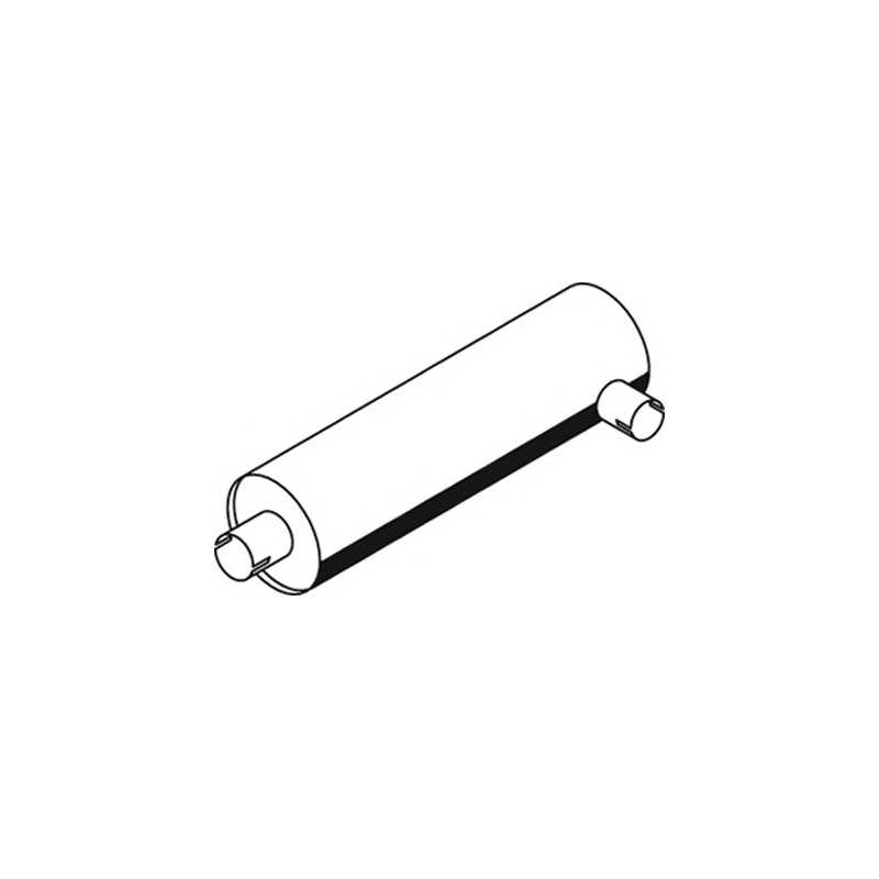 Silencieux échappement pour Renault Midliner