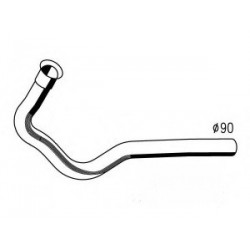 Tube entrée échappement pour Renault Série G