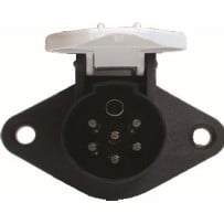 Socle, 7 pôles, Type S, à vis