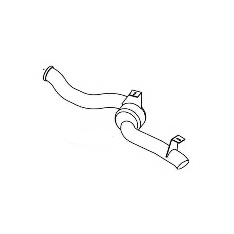 Tuyau sortie ech. pour Daf