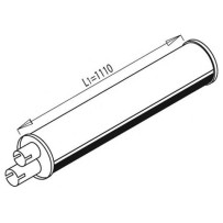 Silencieux échappement pour Renault Série S