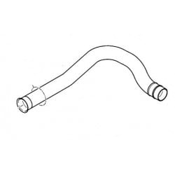 Tube échappement pour Renault