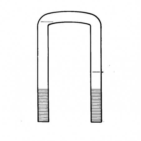 Etrier de ressort AV 210MM pour Renault Premium