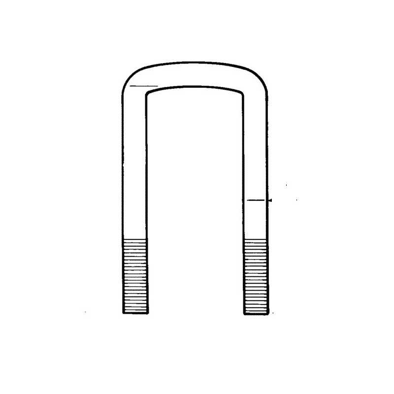 Etrier de ressort AV 130MM pour Renault Premium