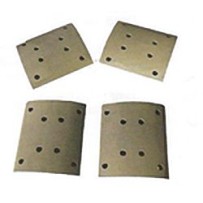 Jeu segments de frein AR + rivets pour Renault S150