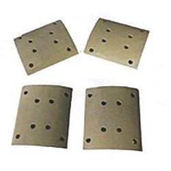Jeu segments de frein AR + rivets pour Renault JK