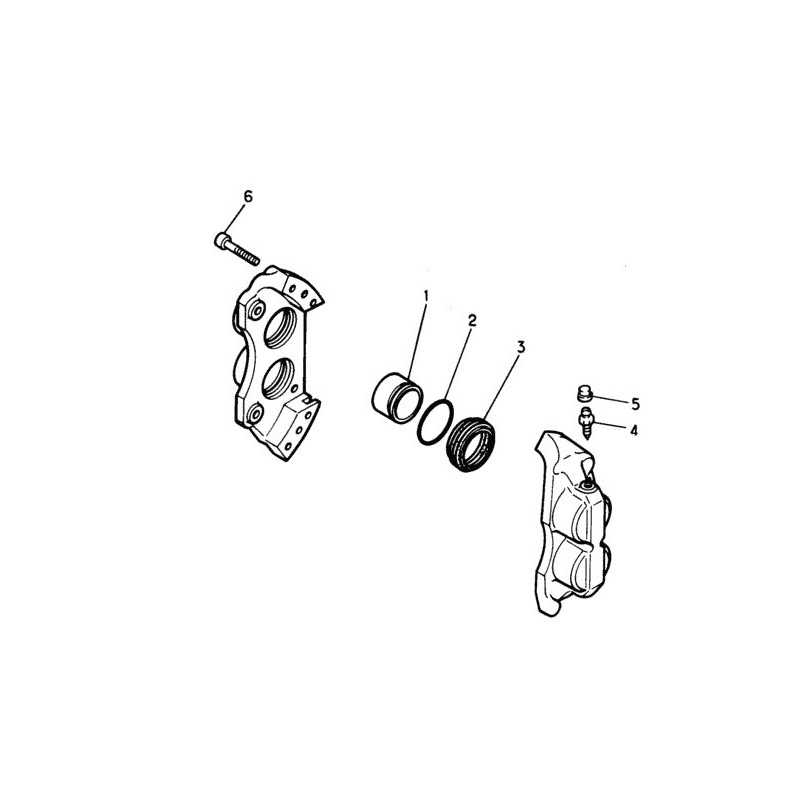 Kit joints pour etriers de frein pour Renault Série S