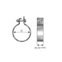 Collier échappement pour Volvo FH