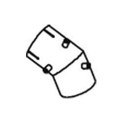 Tube sortie  d'échappement pour Renault major