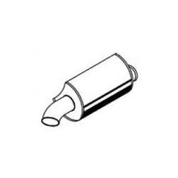 Silencieux secondaire pour Renault Magnum