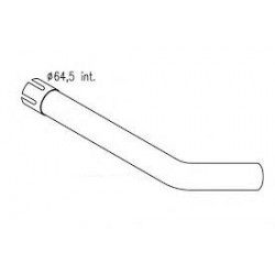 Tube sortie  d'échappement pour Renault Série S