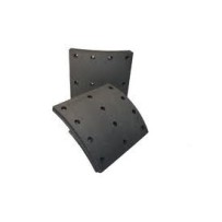 Jeu segments de frein cote 0 + rivets LG 200MM pour Volvo FM / FH