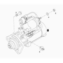 Démarreur 7,0KW pour Man TGL