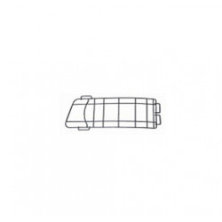 Grille protection phare coté Gauche pour Iveco Eurotrakker / Tector