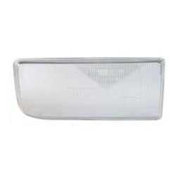 Verre de phare principal coté passager pour Mercedes Actros