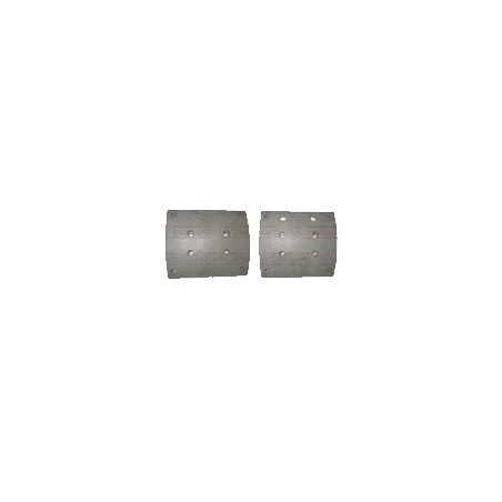 Jeu segments de frein cote 0 220MM pour Man F2000