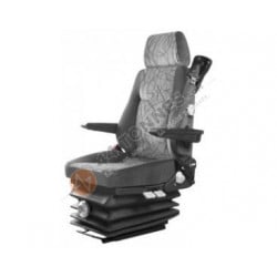 Siège de camion: mécanique, commande à droite, sans ceinture, sans lombaires , tissu, avec acessoire, entraxe 320 et gris