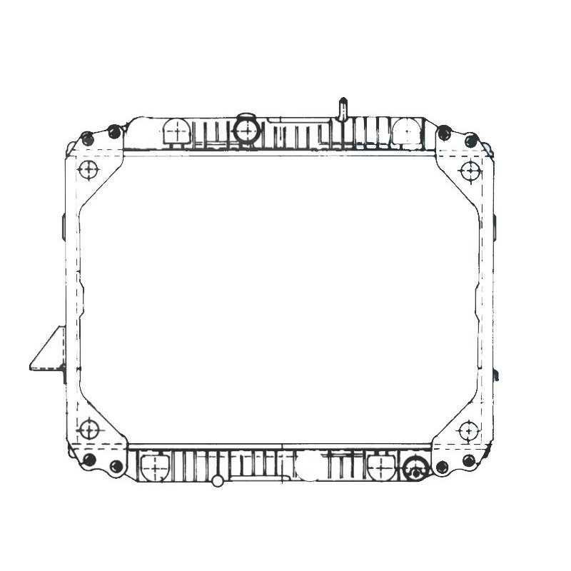 Radiateur eau pour Mercedes Benz Série L