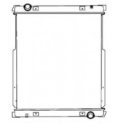 Radiateur d'eau pour Iveco Eurocargo