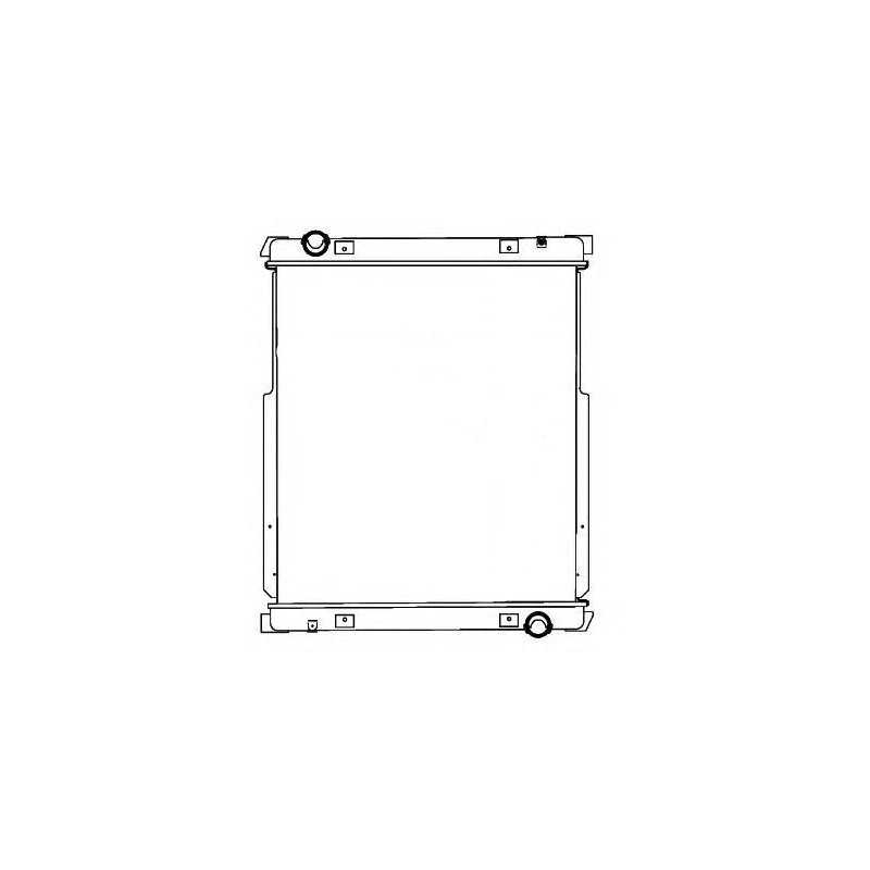 Radiateur d'eau pour Iveco Eurocargo