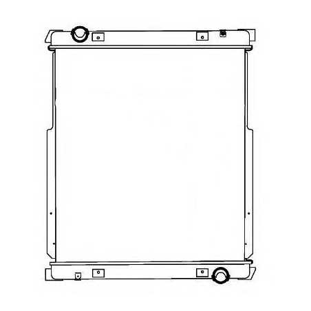 Radiateur d'eau pour Iveco Eurocargo
